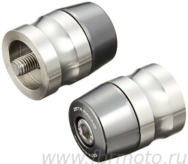   Zeta Bar End Plugs Honda Ti-Color