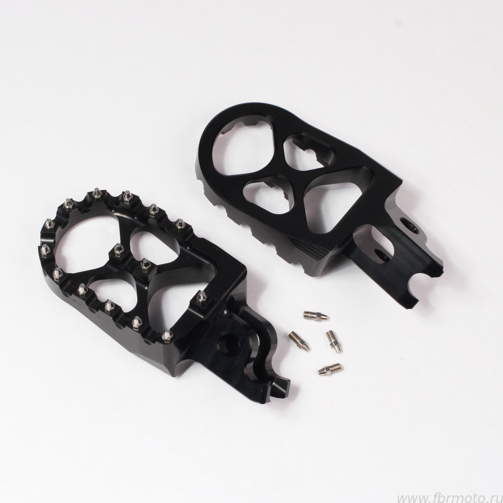  BikeForce Fierce Pegs Kawasaki Black BF93-1220